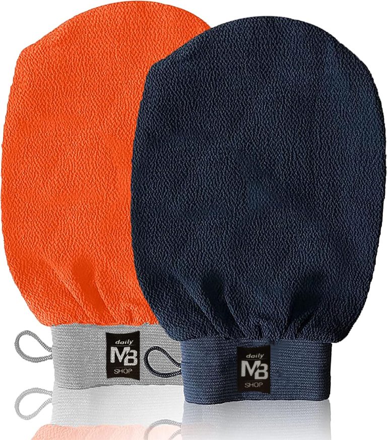 2X Gant Exfoliant De Crin Kessa, Hammam, Gommage naturel Et Efficace, daily MBSHOP