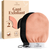 Notre test du Gant Exfoliant Corps L&rsquo;Exfose en Viscose Naturelle