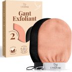 Notre test du Gant Exfoliant Corps L&rsquo;Exfose en Viscose Naturelle